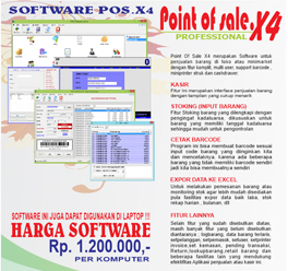 POINT OF SALE X4